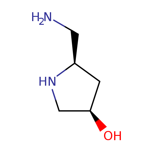 (3R,5R)-5-(aminomethyl)pyrrolidin-3-ol