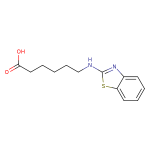 6-[(1,3-benzothiazol-2-yl)amino]hexanoic acid