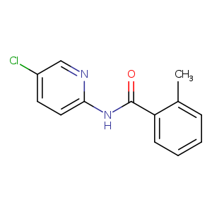 N-(5-chloro-2-pyridinyl)-2-methylbenzamide