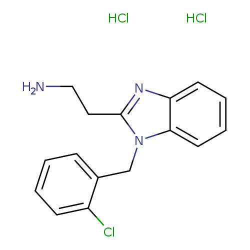 2-{1-[(2-chlorophenyl)methyl]-1H-1,3-benzodiazol-2-yl}ethan-1-amine dihydrochloride