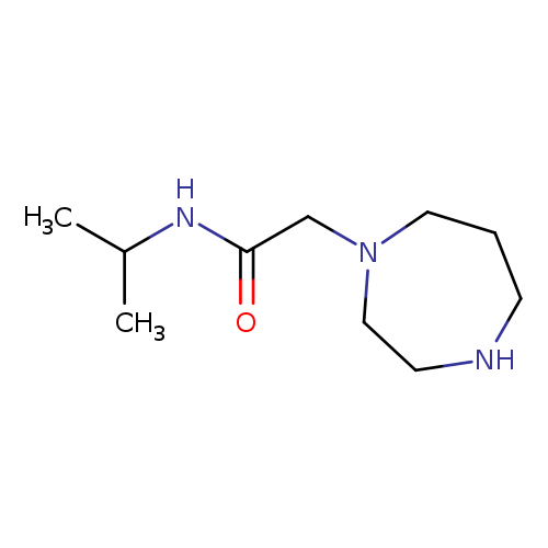 1H-1,4-Diazepine-1-acetamide, hexahydro-N-(1-methylethyl)-