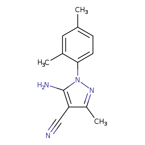 5-Amino-4-cyano-1-(2,4-dimethylphenyl)-3-methylpyrazole