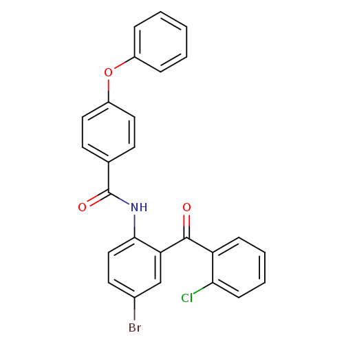 N-[4-bromo-2-(2-chlorobenzoyl)phenyl]-4-phenoxybenzamide
