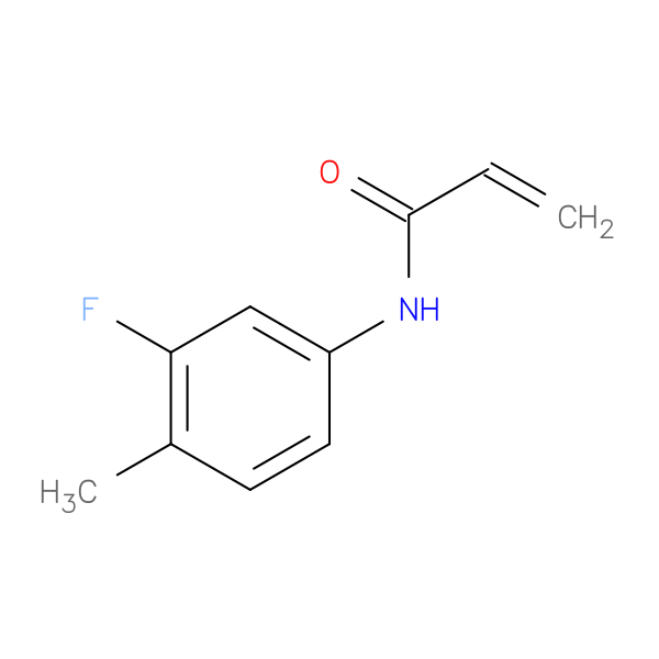 N-(3-fluoro-4-methylphenyl)prop-2-enamide