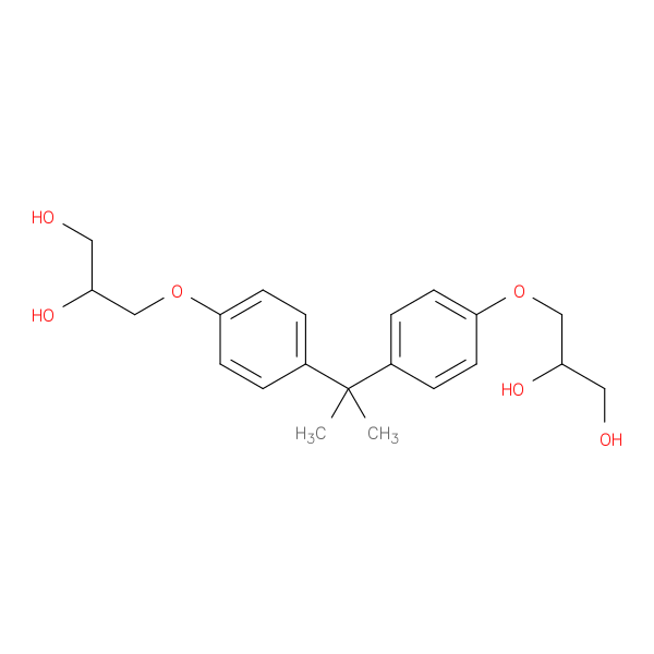 3,3'-((Propane-2,2-diylbis(4,1-phenylene))bis(oxy))bis(propane-1,2-diol)