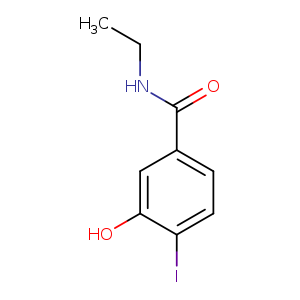 N-ethyl-3-hydroxy-4-iodobenzamide