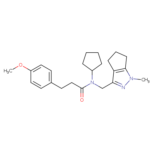 N-cyclopentyl-3-(4-methoxyphenyl)-N-({1-methyl-1H,4H,5H,6H-cyclopenta[c]pyrazol-3-yl}methyl)propanamide