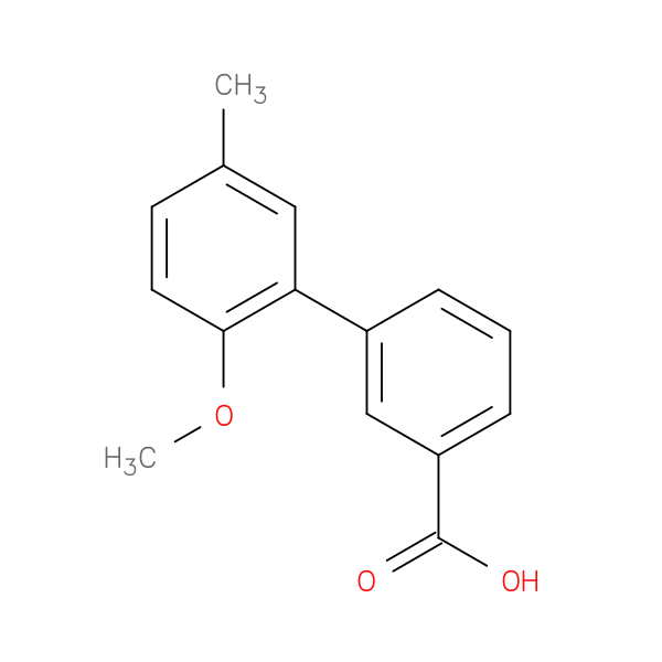 2'-Methoxy-5'-methylbiphenyl-3-carboxylic acid