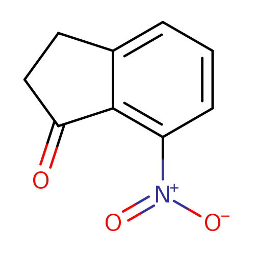 1H-Inden-1-one, 2,3-dihydro-7-nitro-