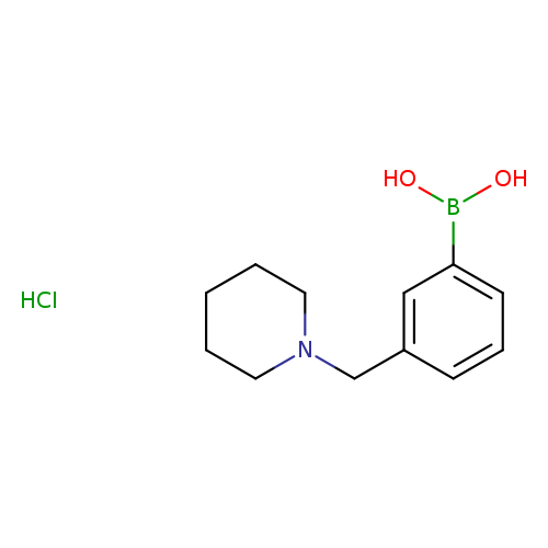 3-(Piperidin-1-ylmethyl)phenylboronic acid, HCl