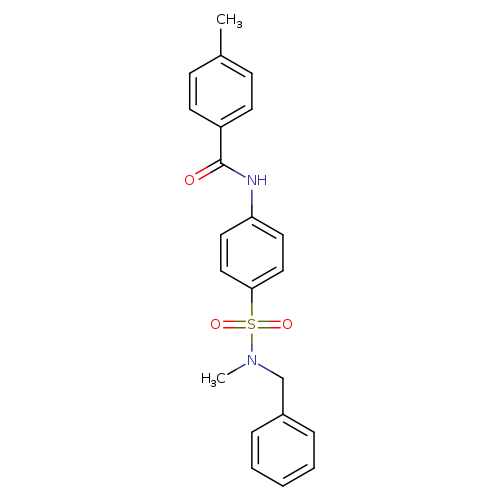 N-(4-{[benzyl(methyl)amino]sulfonyl}phenyl)-4-methylbenzamide