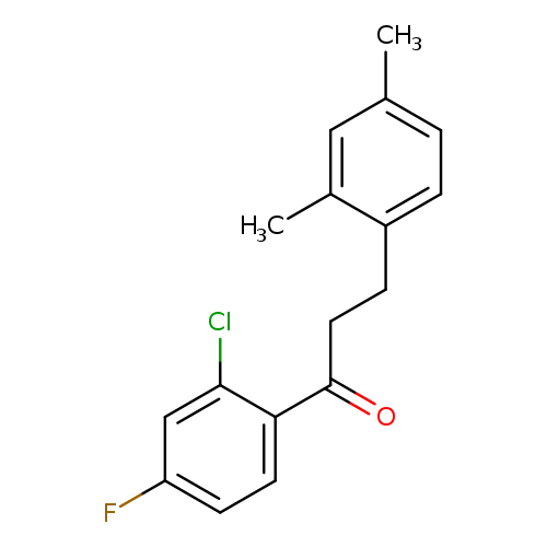 2'-Chloro-3-(2,4-dimethylphenyl)-4'-fluoropropiophenone