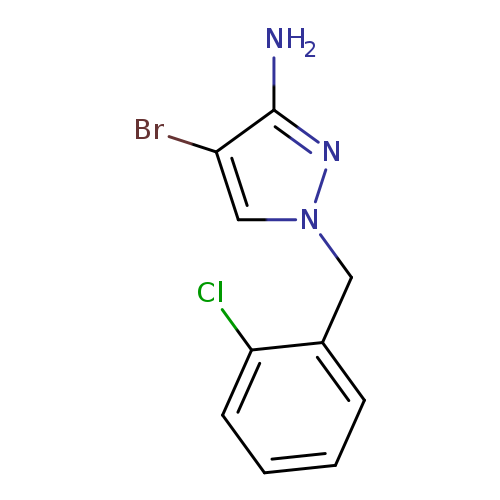 4-Bromo-1-(2-chlorobenzyl)-1H-pyrazol-3-amine
