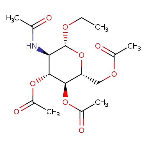 Ethyl 2-acetamido-3,4,6-tri-o-acetyl-2-deoxy-beta-d-glucopyranoside