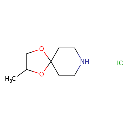 2-methyl-1,4-dioxa-8-azaspiro[4.5]decane hydrochloride