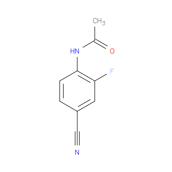 N-(4-cyano-2-fluorophenyl)acetamide