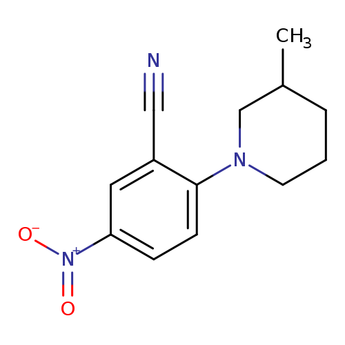 2-(3-Methylpiperidin-1-yl)-5-nitrobenzonitrile