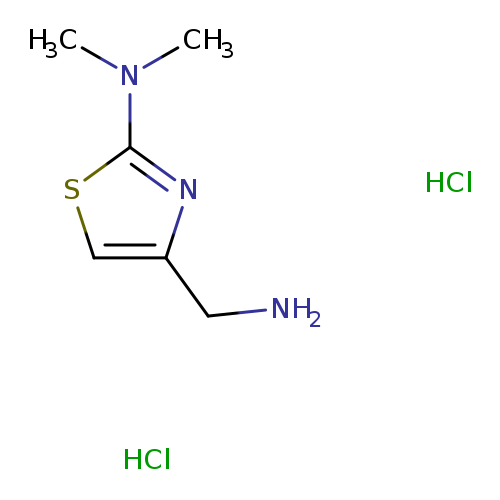 4-(Aminomethyl)-n,n-dimethyl-1,3-thiazol-2-amine dihydrochloride