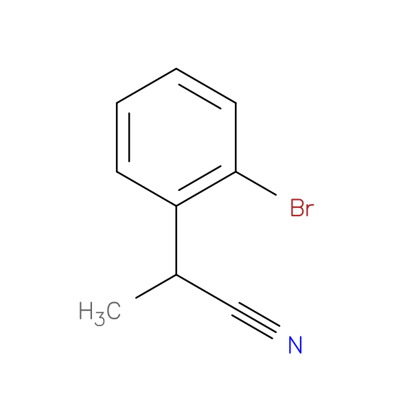 2-(2-Bromophenyl)propanenitrile
