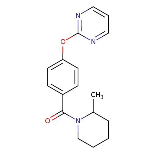 2-[4-(2-methylpiperidine-1-carbonyl)phenoxy]pyrimidine