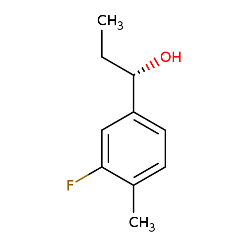 (1S)-1-(3-fluoro-4-methylphenyl)propan-1-ol