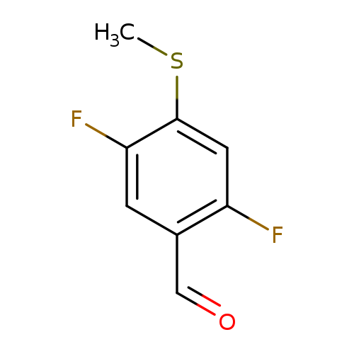 2,5-Difluoro-4-(methylthio)benzaldehyde