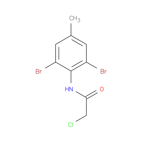 2-chloro-N-(2,6-dibromo-4-methylphenyl)acetamide