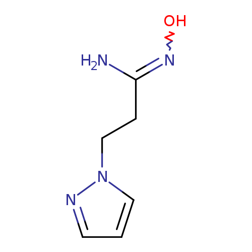 (1E)-N'-hydroxy-3-(1H-pyrazol-1-yl)propanimidamide