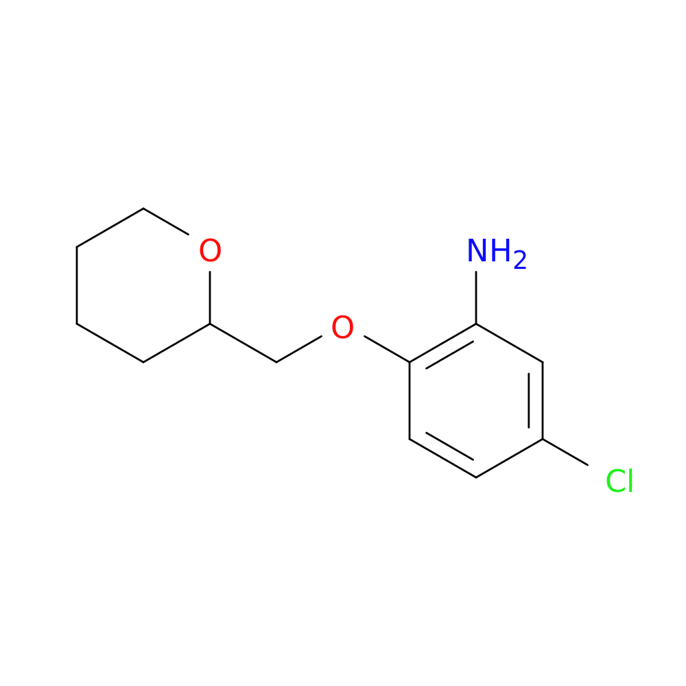 5-chloro-2-[(oxan-2-yl)methoxy]aniline
