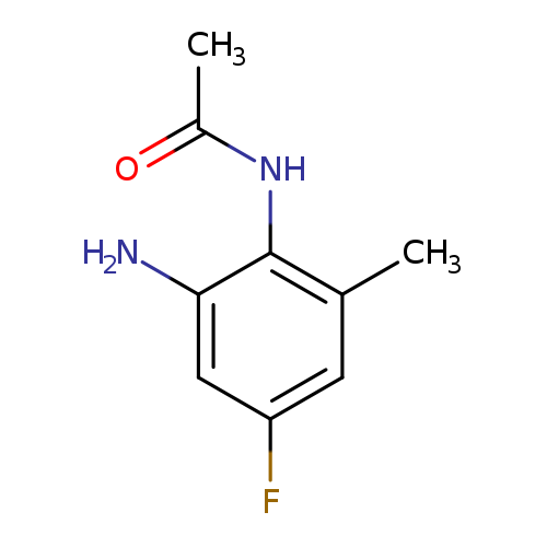 N-(2-amino-4-fluoro-6-methylphenyl)acetamide