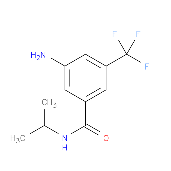 3-Amino-N-isopropyl-5-(trifluoromethyl)benzamide