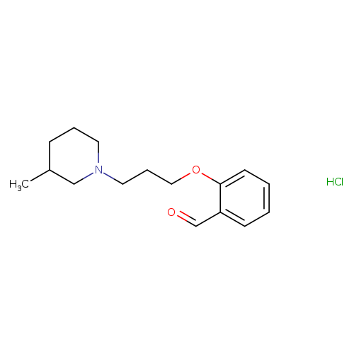 2-(3-(3-Methylpiperidin-1-yl)propoxy)benzaldehyde hydrochloride