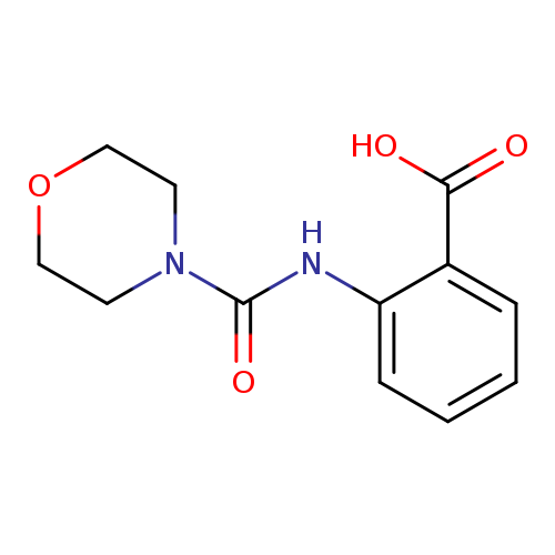 2-[(Morpholin-4-ylcarbonyl)amino]benzoic acid
