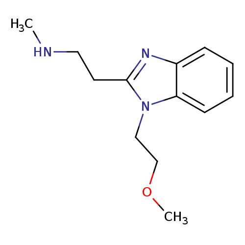 {2-[1-(2-methoxyethyl)-1H-1,3-benzodiazol-2-yl]ethyl}(methyl)amine