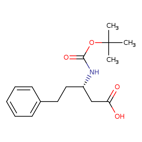 (S)-3-((tert-Butoxycarbonyl)amino)-5-phenylpentanoic acid