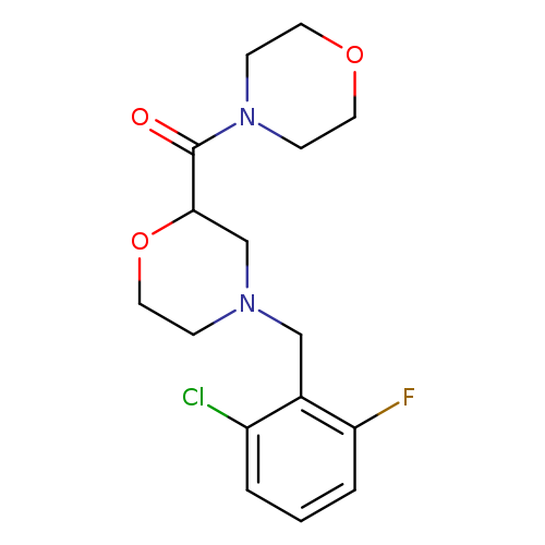 4-[(2-chloro-6-fluorophenyl)methyl]-2-(morpholine-4-carbonyl)morpholine