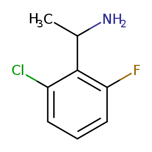 Benzenemethanamine, 2-chloro-6-fluoro-α-methyl-