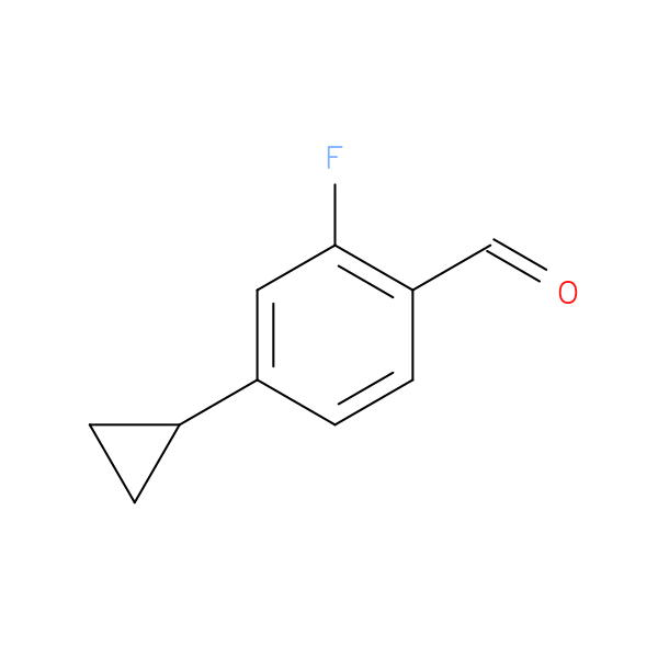 4-cyclopropyl-2-fluorobenzaldehyde