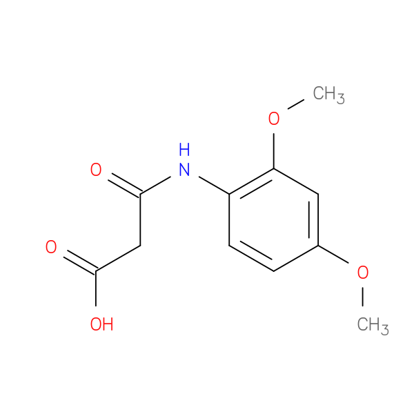 3-((2,4-Dimethoxyphenyl)amino)-3-oxopropanoic acid