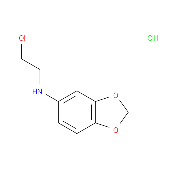 4-(2-Hydroxyethyl)amino-1,2-methylenedioxybenzene hydrochloride