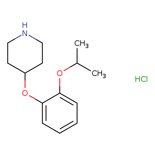 4-(2-Isopropoxyphenoxy)piperidine hcl