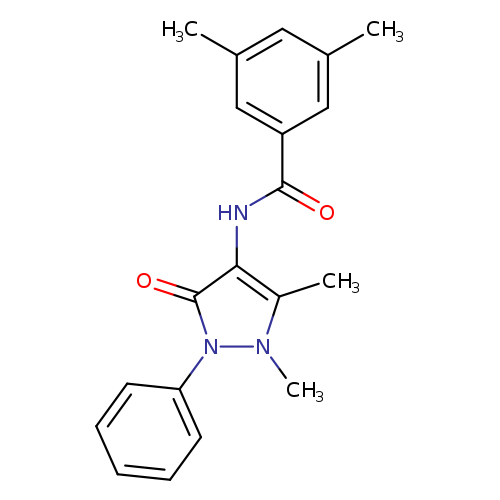 N-(1,5-dimethyl-3-oxo-2-phenyl-2,3-dihydro-1H-pyrazol-4-yl)-3,5-dimethylbenzamide