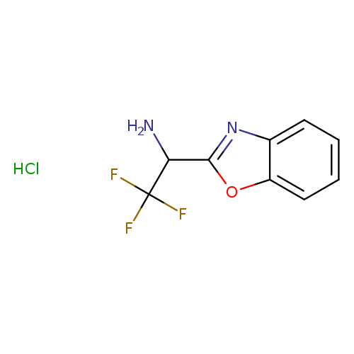 1-(1,3-benzoxazol-2-yl)-2,2,2-trifluoroethan-1-amine hydrochloride