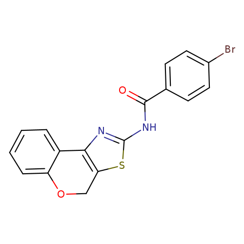 4-bromo-N-{4H-chromeno[4,3-d][1,3]thiazol-2-yl}benzamide
