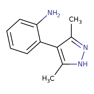2-(3,5-dimethyl-1H-pyrazol-4-yl)aniline