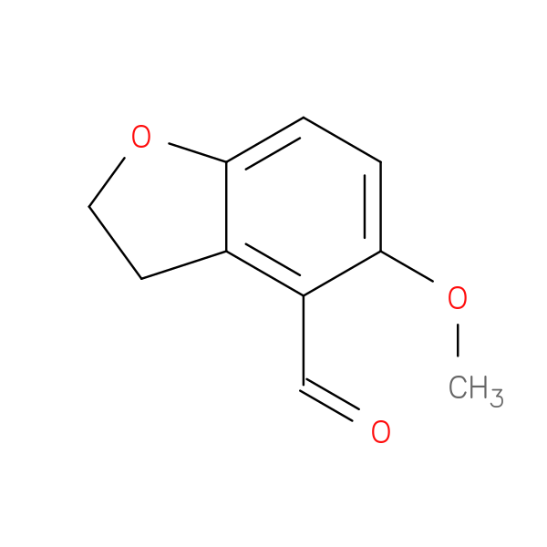 5-methoxy-2,3-dihydro-1-benzofuran-4-carbaldehyde
