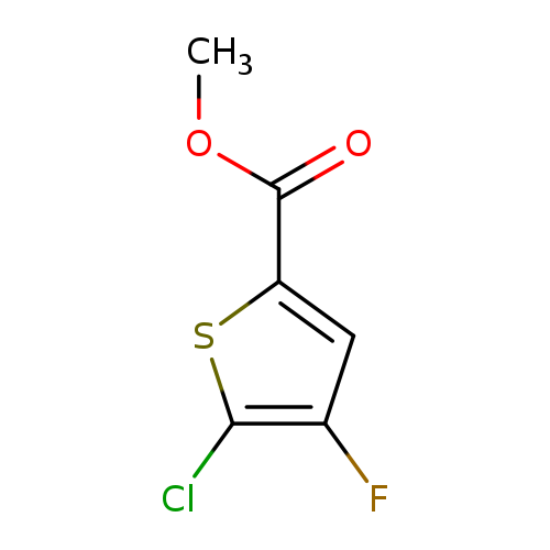 Methyl5-chloro-4-fluorothiophene-2-carboxylate