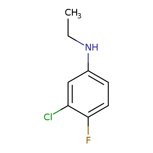3-chloro-N-ethyl-4-fluoroaniline