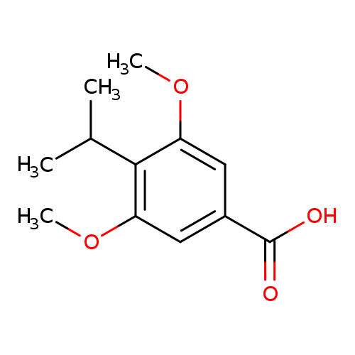 4-isopropyl-3,5-dimethoxybenzoic acid