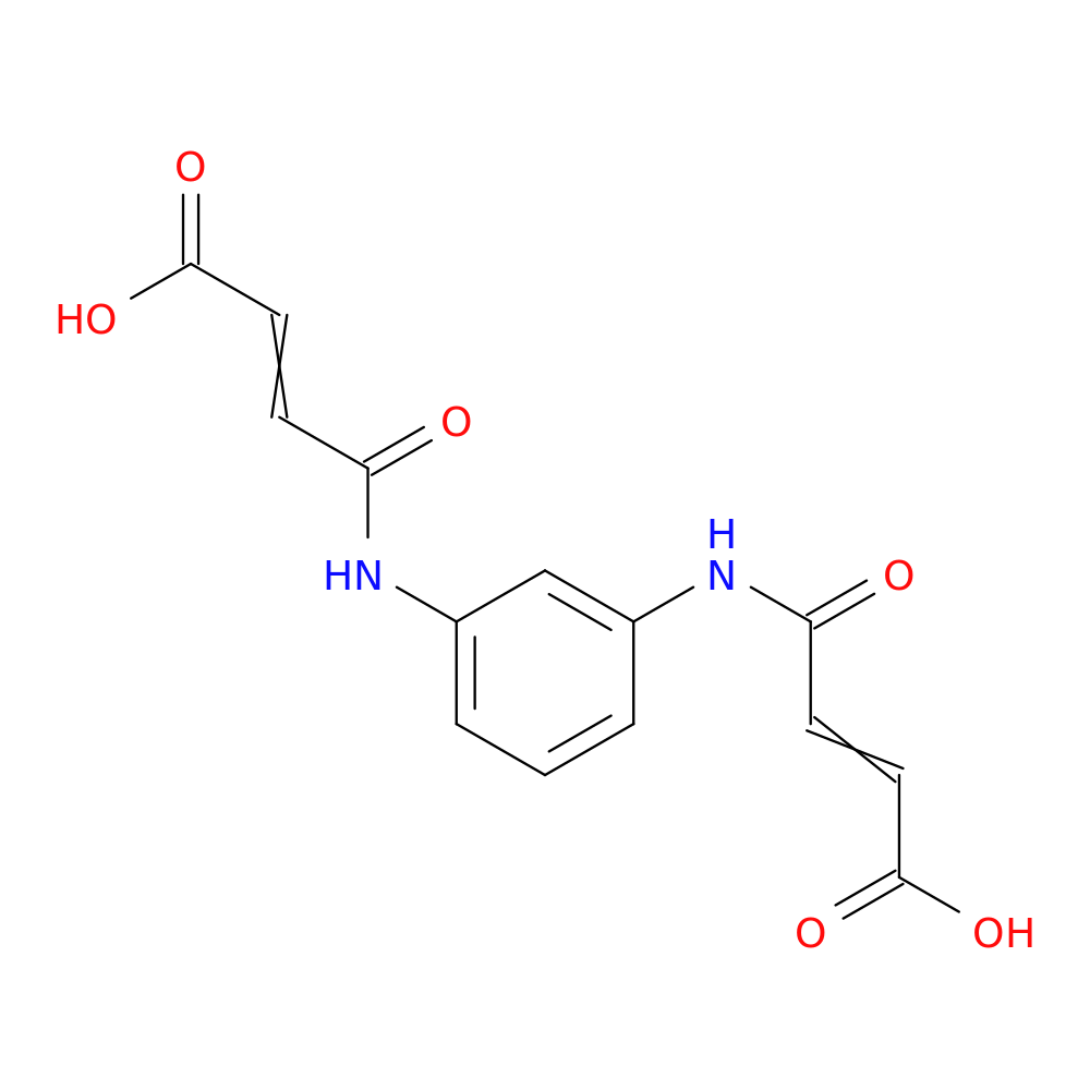 (2Z,2'Z)-4,4'-(1,3-Phenylenediimino)bis[4-oxo-2-butenoic acid]